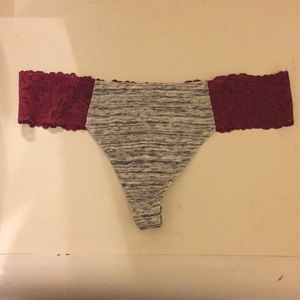 Victoria’s Secret lace waist thong panty